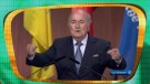 TV total Nippel -- Sepp Blatter steht zur FIFA!