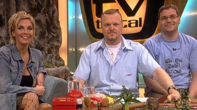 Respekt Stefan Raab Original TV Total Kelle Gag Scherz Spaßkelle