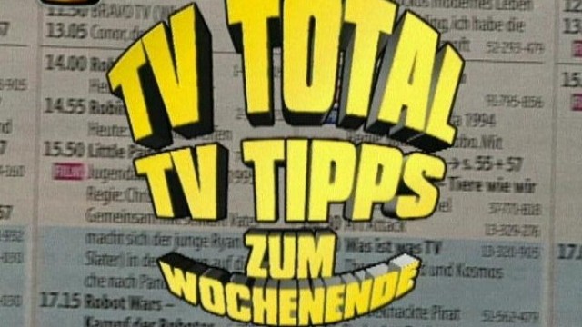TV total - TV-Tipps zum Wochenende -Ganze Folgen online schauen