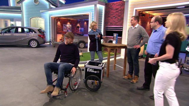 Rollikup - Die Anhängerkupplung für den Rollstuhl - Das Ding des Jahres  Staffel 2 Clip aus Folge 5